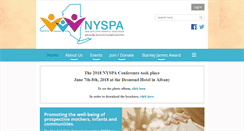Desktop Screenshot of nysperinatal.org